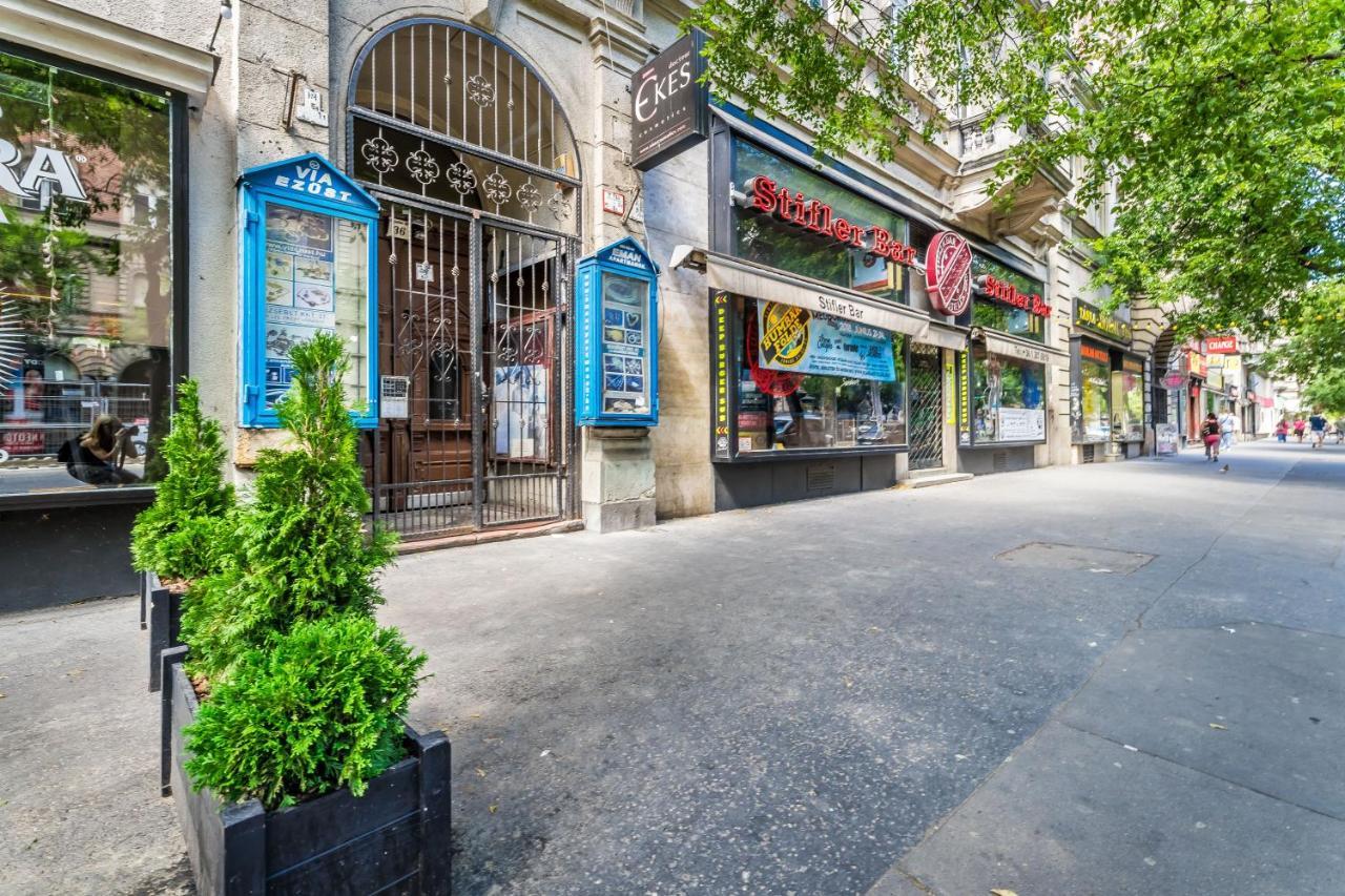 Sun-Splashed Retreat In The Heart Of A Vibrant Quarter Budapest Extérieur photo